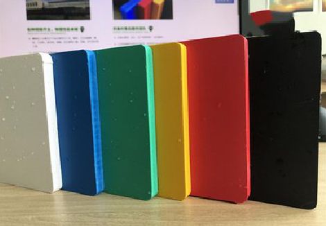 施秉广告招牌字材料的性能。